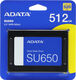ADATA SSD Ultimate SU650 512GB (ASU650SS-512GT-R) ADATA SSD Ultimate SU650 512GB (ASU650SS-512GT-R)
