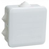 Коробка КМ41255 распаячная для о/ п 100х100х50 мм IP44 (RAL7035 Iek UKOZ11-100-100-050-K41-44