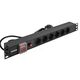 Exegate EX280831RUS Блок розеток ExeGate ServerPro PDU-19H606 Al-6S-EU2-SW-O