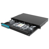 DKC / ДКС RNFP53DSCU8 (Заказная) Оптическая полка выдвижная 1U с адатерами 8 х duplex SC ОМ3 в комплекте с лицевой панелью&nbsp;<img style='position: relative;margin:0' src='/image/only_to_order_edit.gif' alt='На заказ' title='На заказ' />