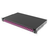 DKC / ДКС RNFP54DLCU24 (Заказная) Оптическая полка выдвижная 1U с адатерами 24 х duplex LC ОМ4 в комплекте с лицевой панелью&nbsp;<img style='position: relative;margin:0' src='/image/only_to_order_edit.gif' alt='На заказ' title='На заказ' />