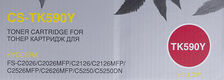 CACTUS TK-590Y Тонер Картридж CS-TK590Y желтый для Kyocera FS-C2026MFP/C2126MFP/C2526MFP/C2626MFP/C5250DN (5000стр.)