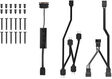 Комплект Вентиляторов для корпуса ID-Cooling TF-12025-ARGB-TRIO-SNOW White (3in1) 120?120?25mm 12V/5V