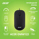 Acer OMW122 [ZL.MCEEE.00V] черный оптическая (1200dpi) USB (3but)