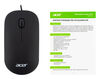 Acer OMW122 [ZL.MCEEE.00V] черный оптическая (1200dpi) USB (3but)