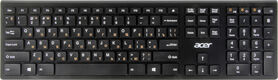 Acer OKR020 [ZL.KBDEE.004] wireless keyboard USB slim Multimedia black