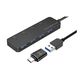 HARPER HUB-04MB Black USB-концентратор