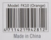 A4Tech
Клавиатура A-4Tech Fstyler FK10 ORANGE черный/оранжевый USB [1147534]