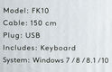 A4Tech
Клавиатура A-4Tech Fstyler FK10 ORANGE черный/оранжевый USB [1147534]