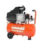 PATRIOT EURO 24-240 Компрессор [525306365] {Мощн.: 1.5 кВт; Напр.: 230В~50Гц; Об.двиг.: 2850 об/ мин; Производит.: 240 л/ мин; Об.ресивера: 24 л; Давл.: 8 бар; Вес: 17, 4 кг;}