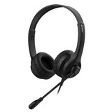 черный 1.8м накладные оголовь A4Tech HS-8i