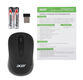 Acer OMR133 [ZL.MCEEE.01G] черный оптическая (1000dpi) беспроводная USB для ноутбука (2but)