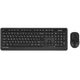 A-4Tech Клавиатура + мышь A4Tech Fstyler FG1012 клав:черный/серый мышь:черный USB беспроводная Multimedia [1599033]