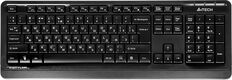 A-4Tech Клавиатура + мышь A4Tech Fstyler FG1012 клав:черный/серый мышь:черный USB беспроводная Multimedia [1599033]