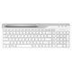 Клавиатура A4Tech Fstyler FBK25 белый/серый USB беспроводная BT/Radio slim Multimedia Клавиатура A4Tech Fstyler FBK25 белый/серый USB беспроводная BT/Radio slim Multimedia