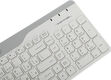 Клавиатура A4Tech Fstyler FBK25 белый/серый USB беспроводная BT/Radio slim Multimedia Клавиатура A4Tech Fstyler FBK25 белый/серый USB беспроводная BT/Radio slim Multimedia