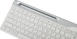 Клавиатура A4Tech Fstyler FBK25 белый/серый USB беспроводная BT/Radio slim Multimedia Клавиатура A4Tech Fstyler FBK25 белый/серый USB беспроводная BT/Radio slim Multimedia