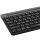 Клавиатура A4Tech Fstyler FBK25 черный/серый USB беспроводная BT/Radio slim Multimedia Клавиатура A4Tech Fstyler FBK25 черный/серый USB беспроводная BT/Radio slim Multimedia