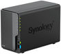 Synology DC 2,0GhzCPU/2GB(upto6)/RAID0,1/up to 2HDDs SATA(3,5' 2,5')/2xUSB3.2/2GigEth/iSCSI/2xIPcam(up to 25)/1xPS /1YW (repl DS220+)