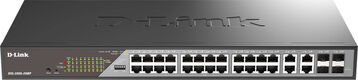 D-Link DSS-200G-28MP/A1A Настраиваемый L2 коммутатор с 24 портами 10/100/1000Base-T и 4 комбо-портами 100/1000Base-T/SFP (24 порта PoE 802.3af/at, PoE-бюджет 370 Вт, дальность до 250 м) D-Link DSS-200G-28MP/A1A Настраиваемый L2 коммутатор с 24 портами 10/100/1000Base-T и 4 комбо-портами 100/1000Base-T/SFP (24 порта PoE 802.3af/at, PoE-бюджет 370 Вт, дальность до 250 м)