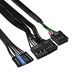 Exegate EX291143RUS Корпус Minitower ExeGate BAA-105-01-AA500 (mATX, БП AA500 с вент. 8см, 4*USB, аудио, черный)