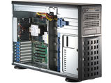 Supermicro SuperServer Tower SYS-741P-TR noCPU(2)4rd Gen Xeon Scalable/ TDP 300W/ no DIMM(16)/ SATARAID HDD(8)LFF/ 2xM.2 NVMe 6xFH/ 2x1GbE/ 2x1200W