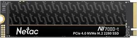 Netac SSD NV7000-t 4TB PCIe 4 x4 M.2 2280 NVMe 3D NAND Netac SSD NV7000-t 4TB PCIe 4 x4 M.2 2280 NVMe 3D NAND
