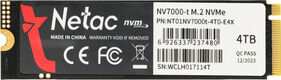 Netac SSD NV7000-t 4TB PCIe 4 x4 M.2 2280 NVMe 3D NAND Netac SSD NV7000-t 4TB PCIe 4 x4 M.2 2280 NVMe 3D NAND