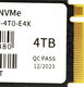 Netac SSD NV7000-t 4TB PCIe 4 x4 M.2 2280 NVMe 3D NAND Netac SSD NV7000-t 4TB PCIe 4 x4 M.2 2280 NVMe 3D NAND