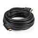Exegate EX294696RUS Кабель HDMI ExeGate EX-CC-HDMI2-7.5F (19M/19M, v2.0, 7,5м, 4K UHD, Ethernet, ферритовые кольца, позолоченные контакты)
