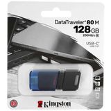 Kingston USB Drive 128GB DataTraveler 80 M DT80M (Type-C) USB3.2 DT80M/128GB&nbsp;<img style='position: relative;margin:0' src='/image/only_to_order_edit.gif' alt='На заказ' title='На заказ' />