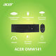 Acer OMW141 Комплект (клавиатура + мышь) черный USB [ZL.MCEEE.01M]