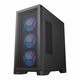 GameMax Корпус LEADER без БП (ATX, Черн., USB3.0, Type-C, Зак.стекло,6*120мм ARGB)