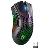 Мышь Defender
Беспроводная игровая мышь Warlock GM-709L RGB, 8кнопок, 2400dpi 52709