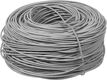Hyperline UUTP4R-C5E-S24-IN-PVC-GY-305 (305 м) Кабель витая пара Hyperline UUTP4R-C5E-S24-IN-PVC-GY-305 (305 м) Кабель витая пара