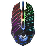 Мышь Проводная игровая мышь Defender Dark Agent GM-590L 6 кнопок, 12800dpi 52590