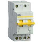 Выключатель-разъединитель трехпозиционный ВРТ-63 2P 63А Iek MPR10-2-063