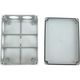 Iek UKO11-190-140-070-K41-55 Коробка КМ41244 распаячная для о/п 190х140х70 мм IP55 (RAL7035, 10 гермовводов)