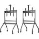 ONKRON TS2080-(B) чёрная стойка для телевизора с кронштейном 60 ONKRON TS2080-(B) чёрная стойка для телевизора с кронштейном 60