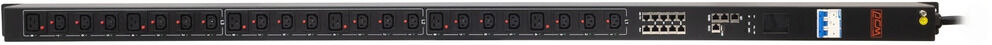 Блок распределения питания Powercom PDU-32AVMS24-18C3-6C9-3P Блок распределения питания Powercom PDU-32AVMS24-18C3-6C9-3P