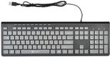 Клавиатура Oklick 480M черный/серый USB slim Multimedia [1067199]