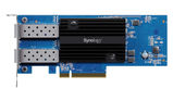 Synology 10\25 Gigabit Dual port SFP+ PCIe 3.0 x8 adapter (incl LP and FH bracket) E25G30-F2