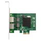 Exegate EX293452RUS Сетевой адаптер ExeGate EXE-BCM5720 (PCI-E x1 v2.0, порты 2xRJ45, 10/100/1000Mbps, Gigabit Chipset Broadcom BCM5720)