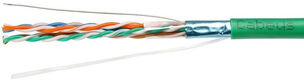 Cabeus FTP-4P-Cat.5e-SOLID-LSLTx-GN Кабель витая пара экранированная FTP (F/UTP)