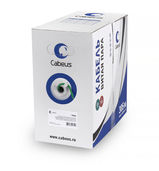 Кабель витая пара экранированная FTP Cabeus FTP-4P-Cat.5e-SOLID-LSLTx-GN (F/ UTP)