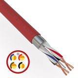 Кабель для пожарной сигнализации КПСВЭВнг-LS 2x2x0, 75мм? REXANT 01-4866-1 (А)&nbsp;<img style='position: relative;margin:0' src='/image/only_to_order_edit.gif' alt='На заказ' title='На заказ' />