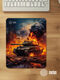 Коврик для мыши Cactus CS-MP-D04M Burning tank 300x250x3мм Коврик для мыши Cactus CS-MP-D04M Burning tank 300x250x3мм