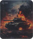 Коврик для мыши Cactus CS-MP-D04M Burning tank 300x250x3мм Коврик для мыши Cactus CS-MP-D04M Burning tank 300x250x3мм