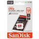 Флеш карта microSDXC 128GB SanDisk Ultra Class 10