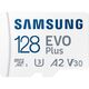 Micro SecureDigital 128GB Samsung EVO Plus Memory Card MB-MC128KA A2 Micro SecureDigital 128GB Samsung EVO Plus Memory Card MB-MC128KA A2